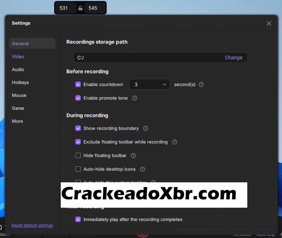 EaseUS RecExperts Crackeado